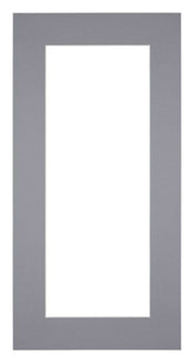 Passe Partout 45x80cm Carton Gray Edge 6cm Straight Front | Yourdecoration.com
