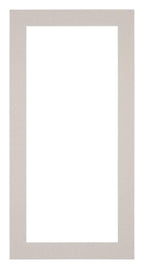 Passe Partout 45x80cm Carton Gray Gray Edge 4cm Straight Front | Yourdecoration.com