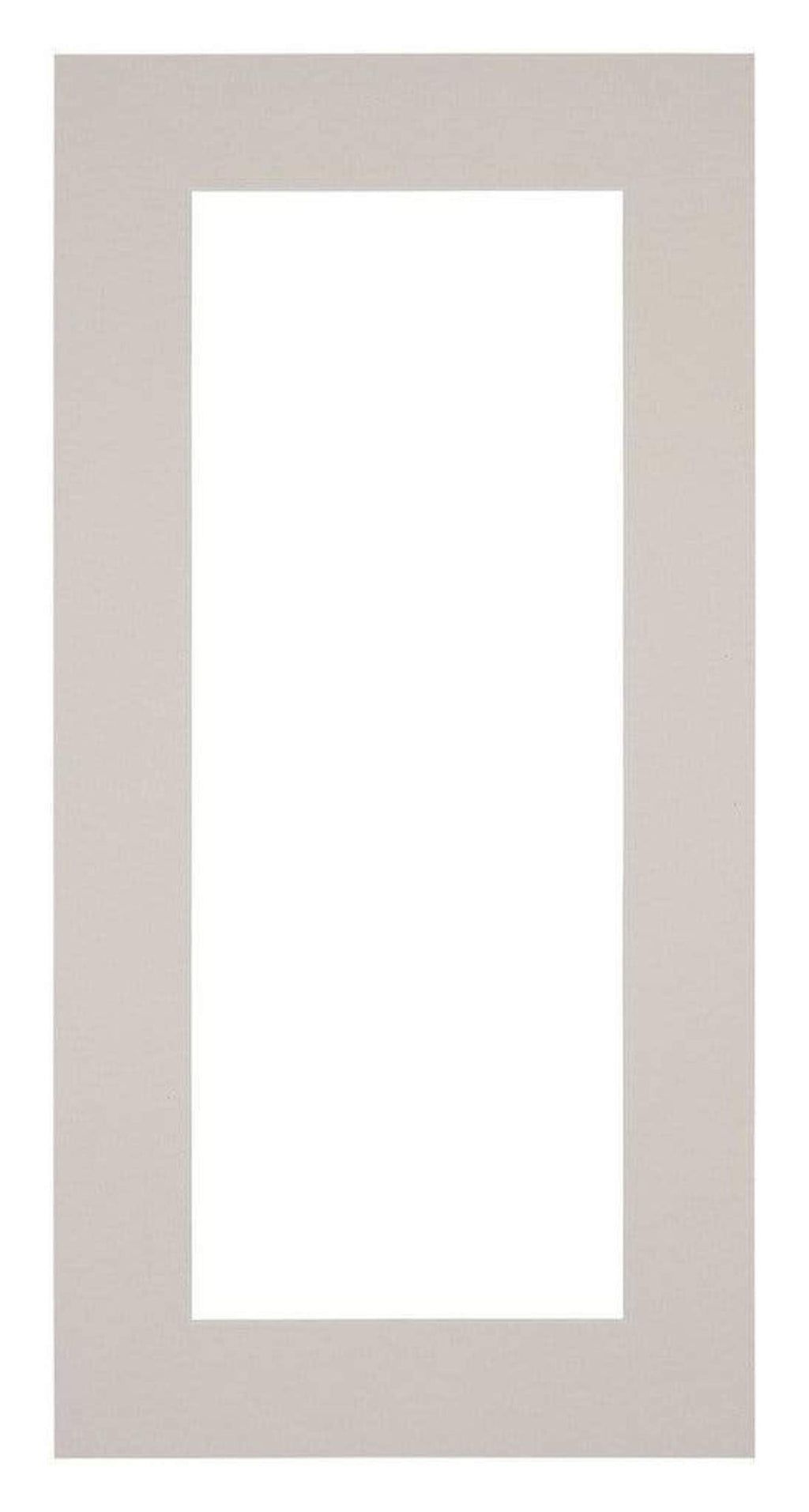 Passe Partout 45x80cm Carton Gray Gray Edge 6cm Straight Front | Yourdecoration.com