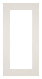 Passe Partout 45x80cm Carton Light Gray Edge 6cm Straight Front | Yourdecoration.com