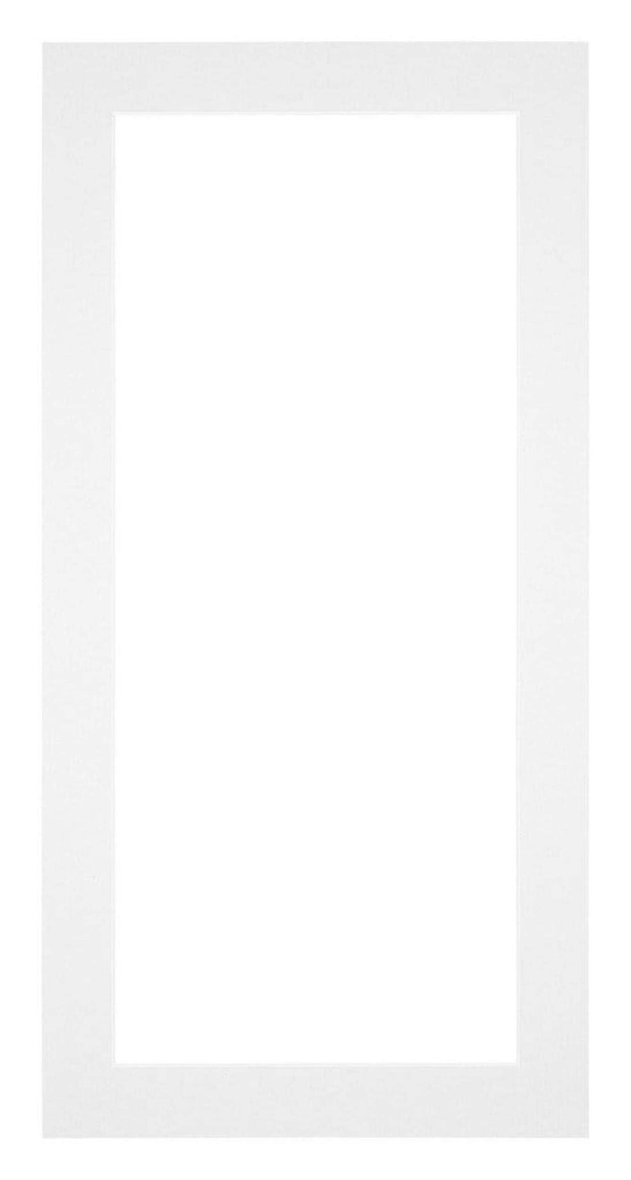 Passe Partout 45x80cm Carton White Edge 4cm Straight Front | Yourdecoration.com