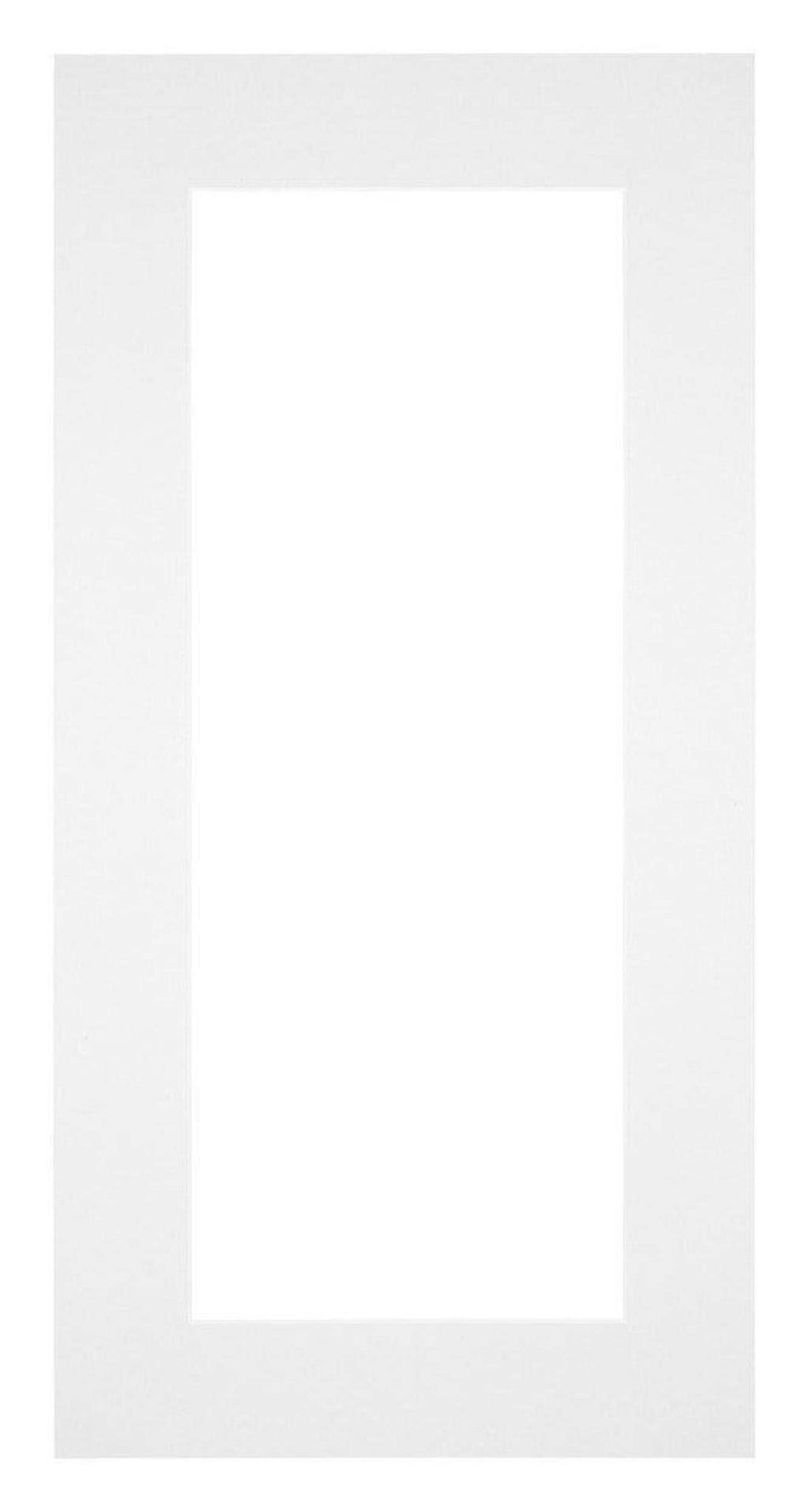 Passe Partout 45x80cm Carton White Edge 6cm Straight Front | Yourdecoration.com