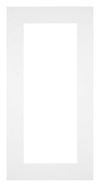 Passe Partout 45x80cm Carton White Edge 6cm Straight Front | Yourdecoration.com