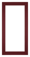 Passe Partout 45x80cm Carton Wine Red Edge 4cm Straight Front | Yourdecoration.com