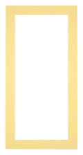 Passe Partout 45x80cm Carton Yellow Edge 4cm Straight Front | Yourdecoration.com