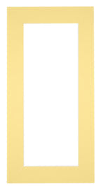 Passe Partout 45x80cm Carton Yellow Edge 6cm Straight Front | Yourdecoration.com