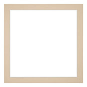 Passe Partout 50x50cm Carton Beige Edge 3cm Straight Front | Yourdecoration.com