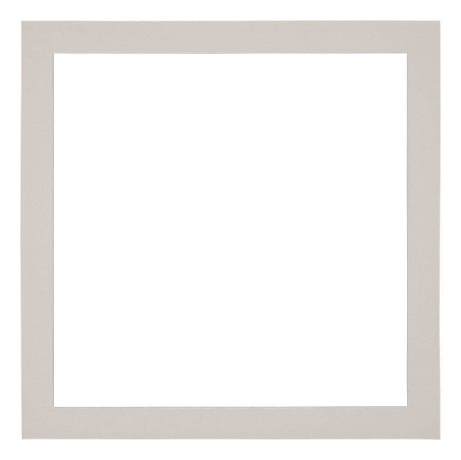 Passe Partout 50x50cm Carton Gray Gray Edge 3cm Straight Front | Yourdecoration.com