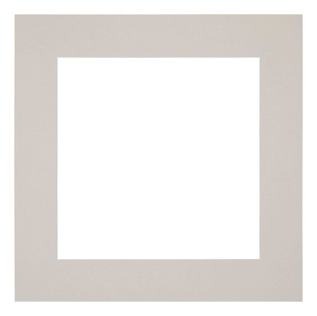 Passe Partout 50x50cm Carton Gray Gray Edge 6cm Straight Front | Yourdecoration.com