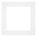 Passe Partout 50x50cm Carton White Edge 6cm Straight Front | Yourdecoration.com
