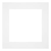 Passe Partout 50x50cm Carton White Edge 6cm Straight Front | Yourdecoration.com