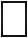 Passe Partout 50x70cm Carton Black Edge 3cm Straight Front | Yourdecoration.com