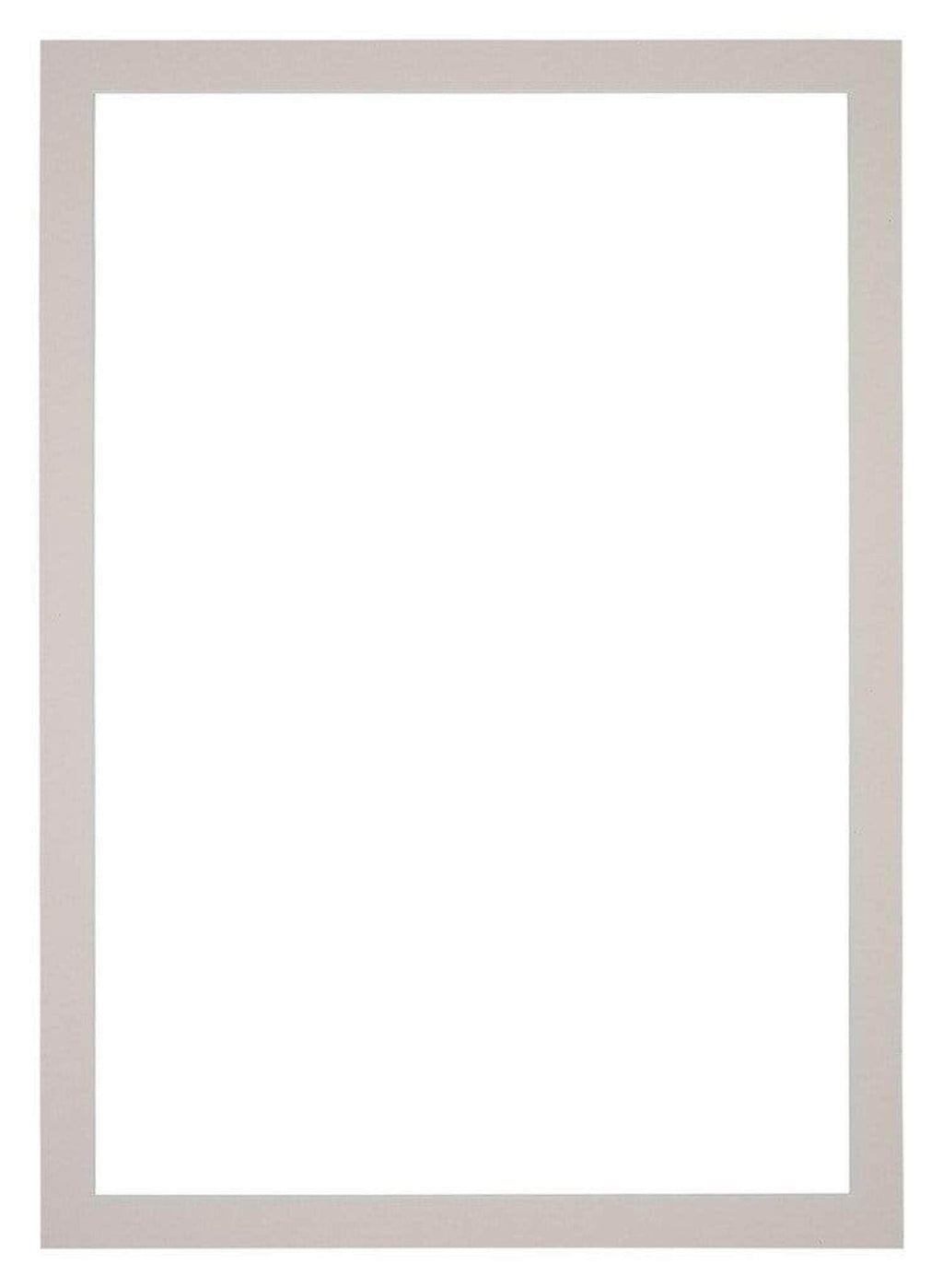 Passe Partout 50x70cm Carton Gray Gray Edge 3cm Straight Front | Yourdecoration.com