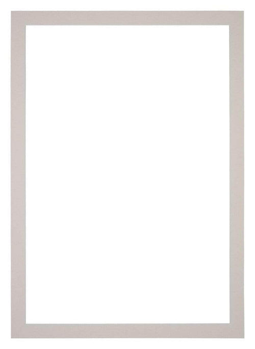 Passe Partout 50x70cm Carton Gray Gray Edge 3cm Straight Front | Yourdecoration.com