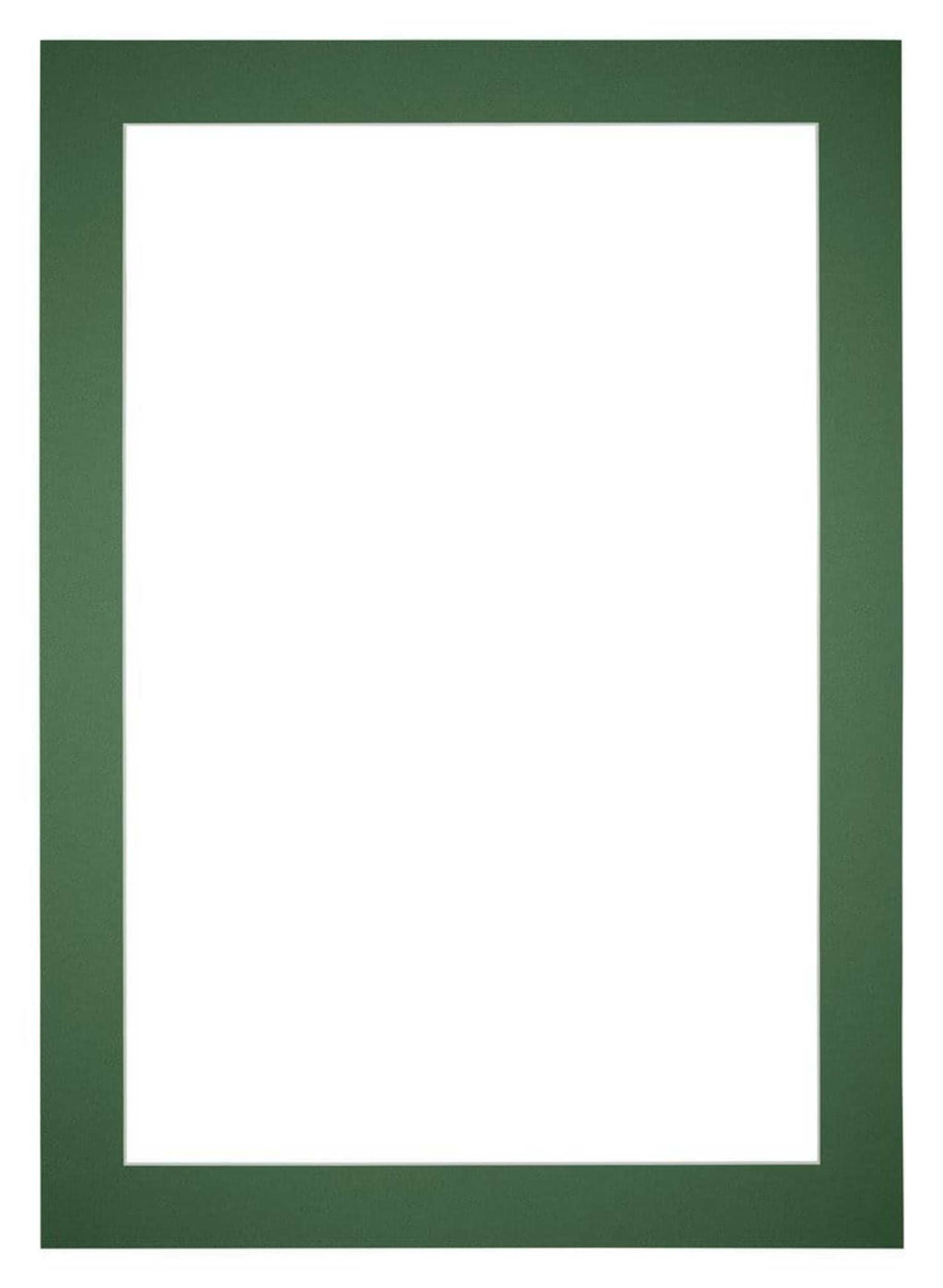 Passe Partout 50x70cm Carton Green Forest Edge 5cm Straight Front | Yourdecoration.com