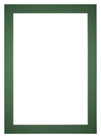 Passe Partout 50x70cm Carton Green Forest Edge 5cm Straight Front | Yourdecoration.com