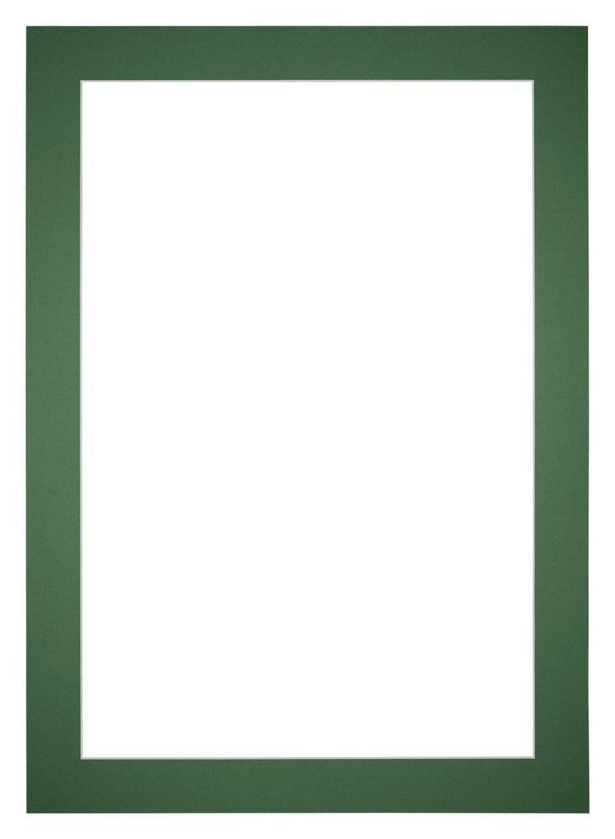 Passe Partout 50x70cm Carton Green Forest Edge 5cm Straight Front | Yourdecoration.com