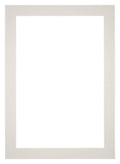 Passe Partout 50x70cm Carton Light Gray Edge 5cm Straight Front | Yourdecoration.com