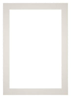Passe Partout 50x70cm Carton Light Gray Edge 5cm Straight Front | Yourdecoration.com