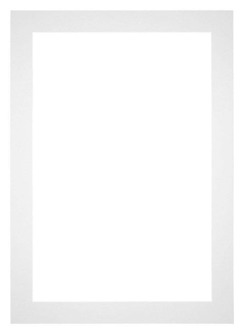 Passe Partout 50x70cm Carton White Edge 5cm Straight Front | Yourdecoration.com