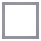 Passe Partout 55x55cm Carton Gray Edge 3cm Straight Front | Yourdecoration.com