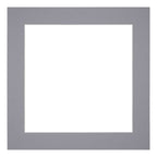 Passe Partout 55x55cm Carton Gray Edge 5cm Straight Front | Yourdecoration.com