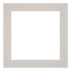 Passe Partout 55x55cm Carton Gray Gray Edge 5cm Straight Front | Yourdecoration.com