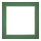 Passe Partout 55x55cm Carton Green Forest Edge 5cm Straight Front | Yourdecoration.com