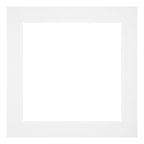 Passe Partout 55x55cm Carton White Edge 5cm Straight Front | Yourdecoration.com