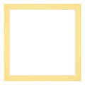 Passe Partout 55x55cm Carton Yellow Edge 3cm Straight Front | Yourdecoration.com