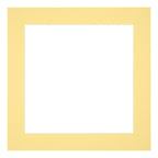 Passe Partout 55x55cm Carton Yellow Edge 5cm Straight Front | Yourdecoration.com
