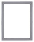 Passe Partout 55x65cm Carton Gray Edge 3cm Straight Front | Yourdecoration.com