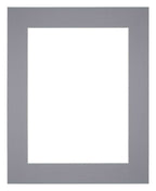 Passe Partout 56x71cm Carton Gray Edge 6cm Straight Front | Yourdecoration.com