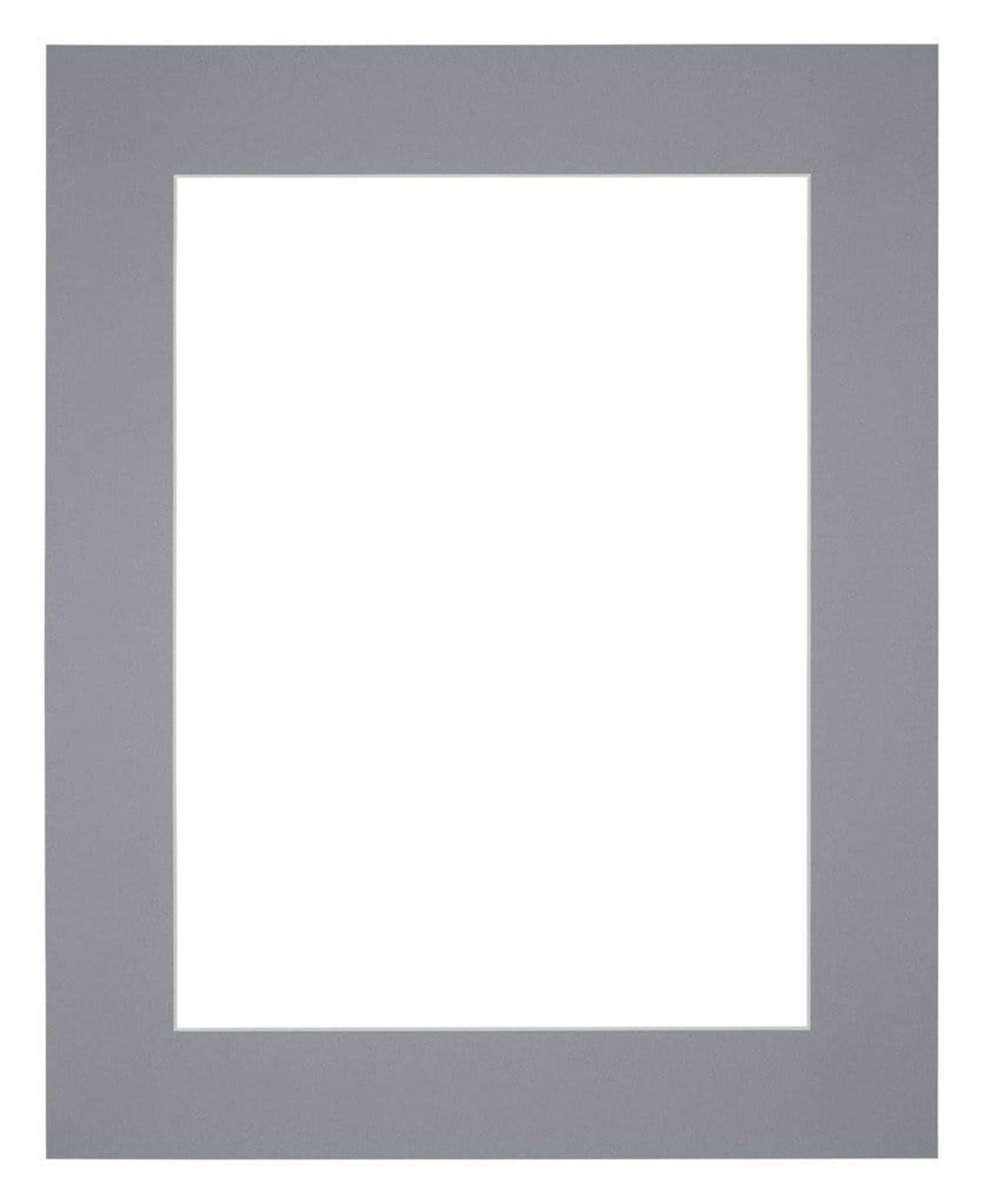 Passe Partout 56x71cm Carton Gray Edge 6cm Straight Front | Yourdecoration.com