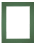Passe Partout 56x71cm Carton Green Forest Edge 6cm Straight Front | Yourdecoration.com