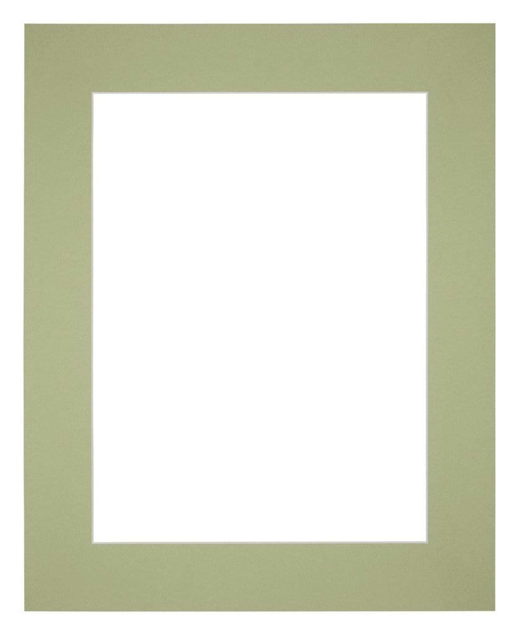 Passe Partout 56x71cm Carton Mint Green Edge 6cm Straight Front | Yourdecoration.com