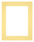 Passe Partout 56x71cm Carton Yellow Edge 6cm Straight Front | Yourdecoration.com