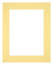 Passe Partout 56x71cm Carton Yellow Edge 6cm Straight Front | Yourdecoration.com