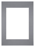 Passe Partout 59-4x84cm A1/A2 Carton Gray Edge Straight Front | Yourdecoration.com