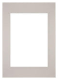 Passe Partout 59-4x84cm A1/A2 Carton Gray Gray Edge Straight Front | Yourdecoration.com