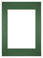 Passe Partout 59-4x84cm A1/A2 Carton Green Forest Edge Straight Front | Yourdecoration.com