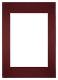 Passe Partout 59-4x84cm A1/A2 Carton Wine Red Edge Straight Front | Yourdecoration.com