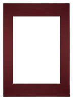 Passe Partout 59-4x84cm A1/A2 Carton Wine Red Edge Straight Front | Yourdecoration.com