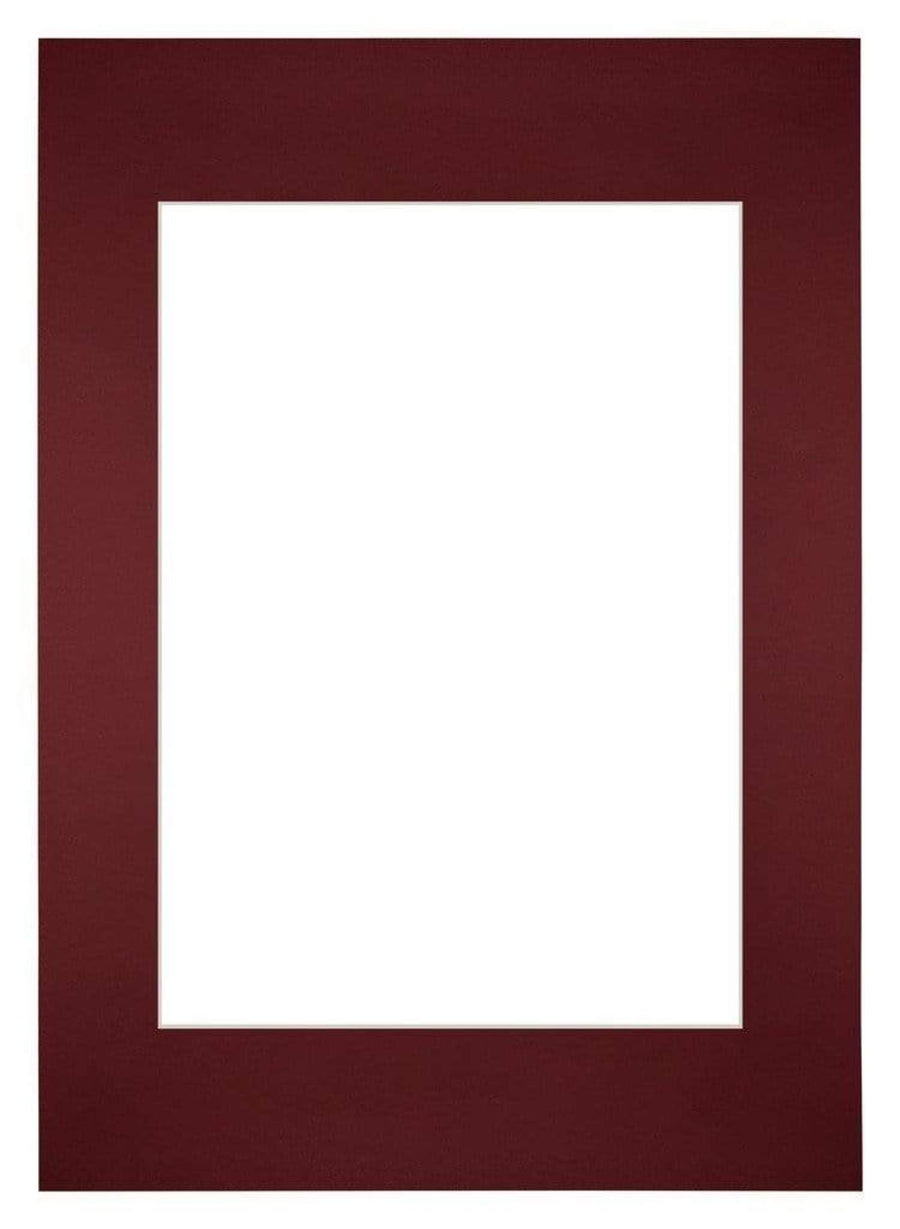 Passe Partout 59-4x84cm A1/A2 Carton Wine Red Edge Straight Front | Yourdecoration.com