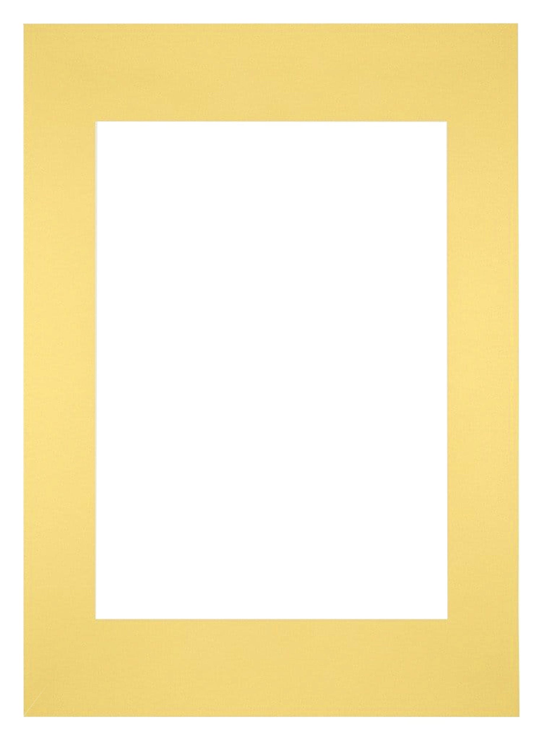 Passe Partout 59-4x84cm A1/A2 Carton Yellow Edge Straight Front | Yourdecoration.com