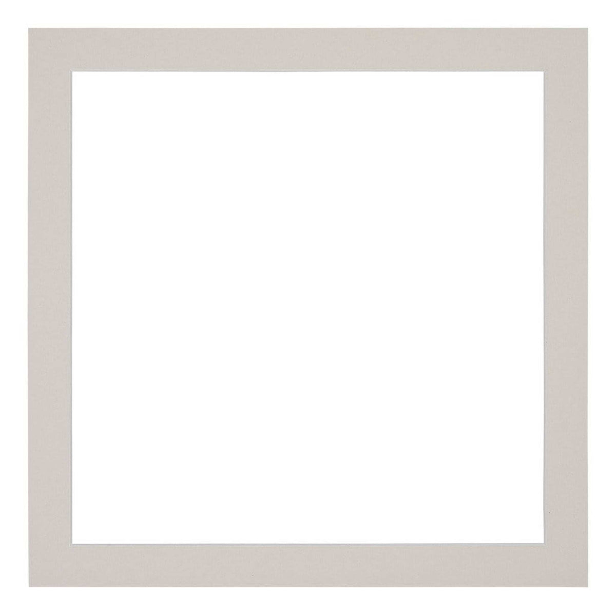 Passe Partout 60x60cm Carton Gray Gray Edge 3cm Straight Front | Yourdecoration.com