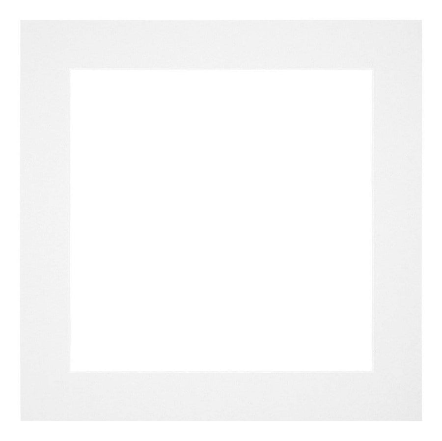 Passe Partout 60x60cm Carton White Edge 5cm Straight Front | Yourdecoration.com