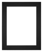 Passe Partout 60x70cm Carton Black Edge 5cm Straight Front | Yourdecoration.com