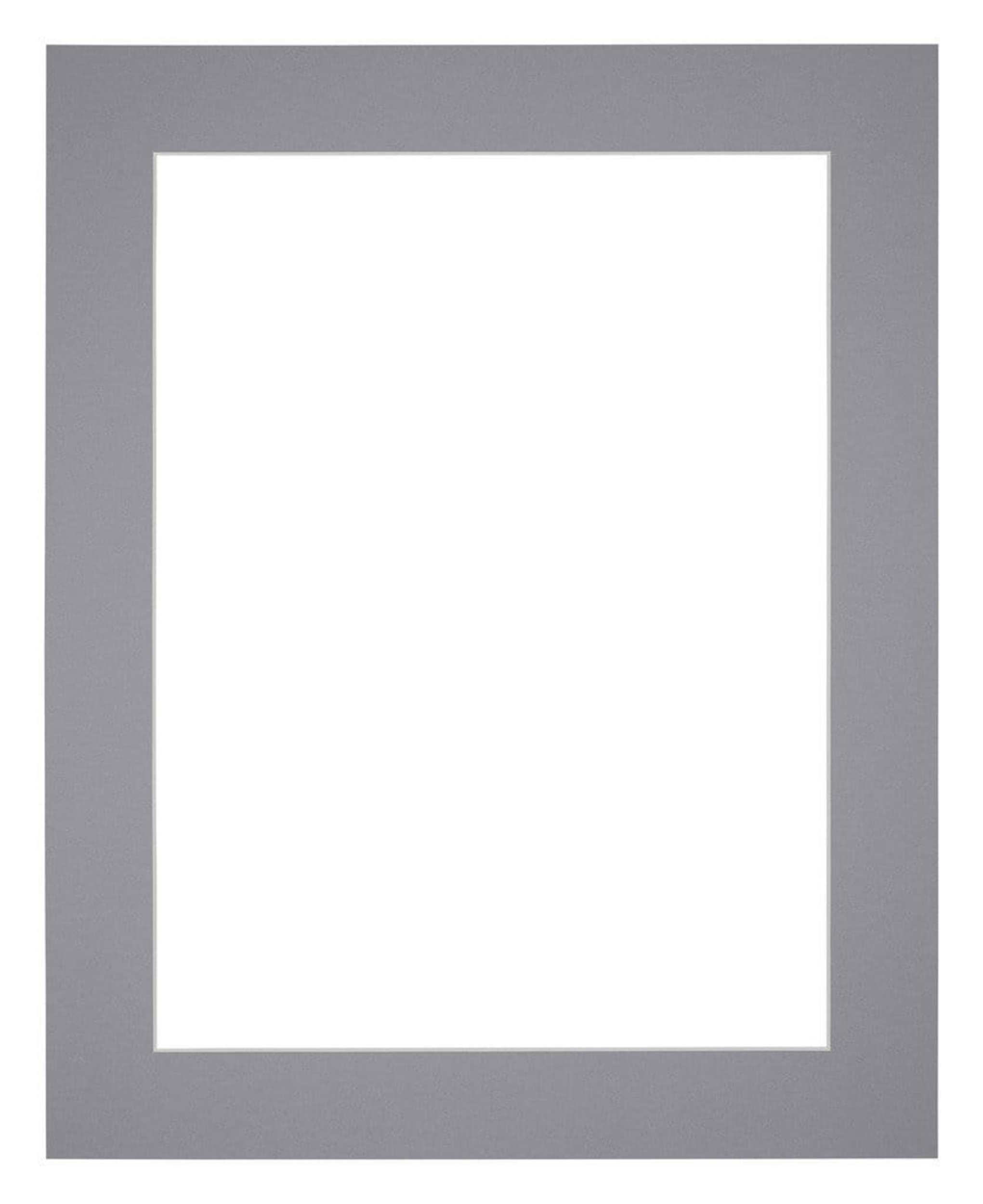 Passe Partout 60x70cm Carton Gray Edge 5cm Straight Front | Yourdecoration.com