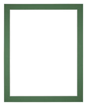 Passe Partout 60x70cm Carton Green Forest Edge 3cm Straight Front | Yourdecoration.com